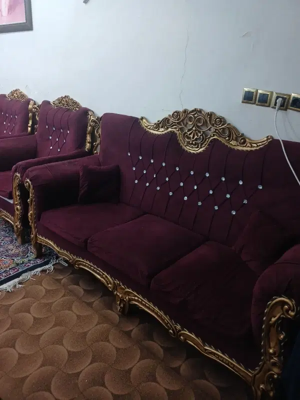 مبل سلطنتی|مبلمان خانگی و میز عسلی|اهواز, کوی ترابری|دیوار