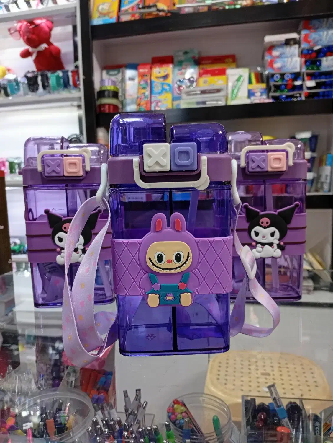 قمقمه دو مخزن کرومی لبوبو|ظروف نگهدارنده، پلاستیکی، یکبارمصرف|مشهد, شهید بهشتی|دیوار