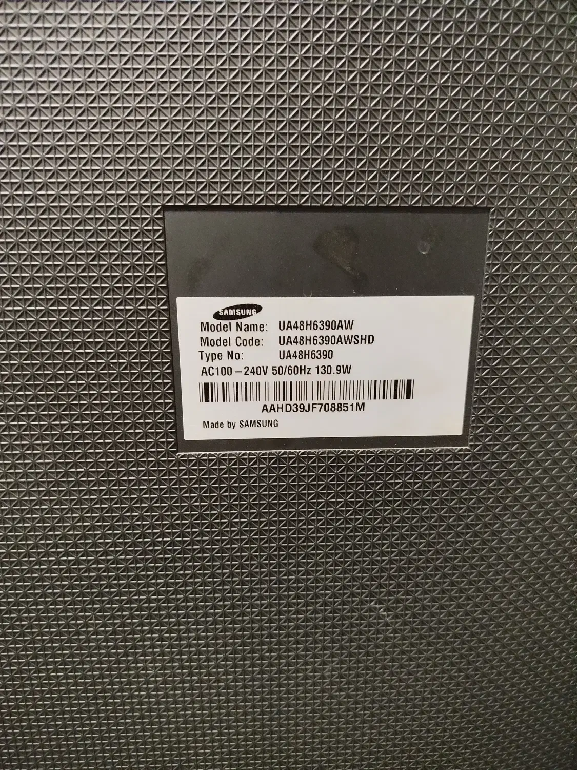 تلویزیون برند سامسونگ اصل|تلویزیون و پروژکتور|رشت, دخانیات|دیوار