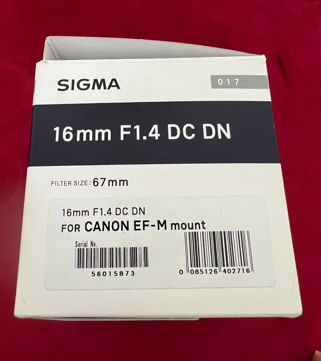 لنز Sigma 16mm f1.4 مخصوص Canon EF M|دوربین عکاسی و فیلم‌برداری|جم, |دیوار