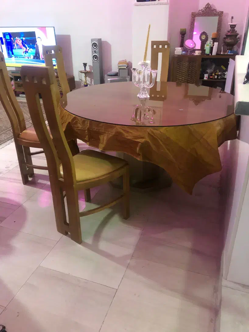 فروش میز ناهار خوری تمام چوب|میز و صندلی غذاخوری|پردیس, فاز ۸|دیوار