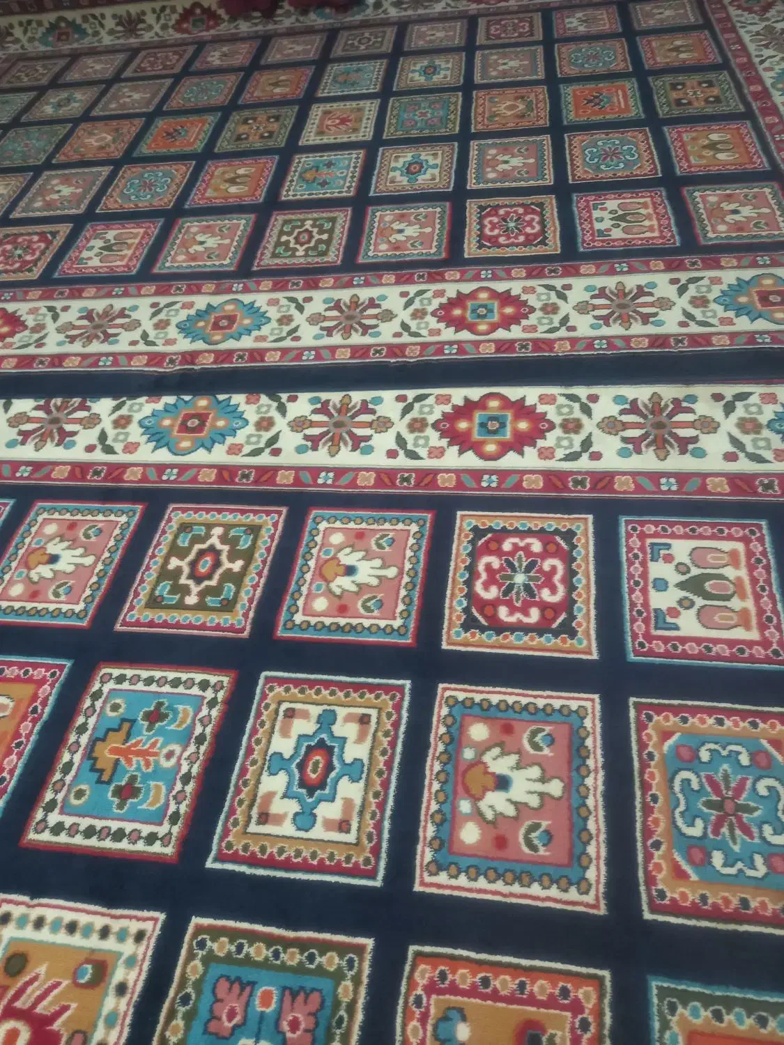 یک جفت فرش ۱۲ متری رح گلیم فرش به فروش می‌رسد|فرش|سراوان, |دیوار