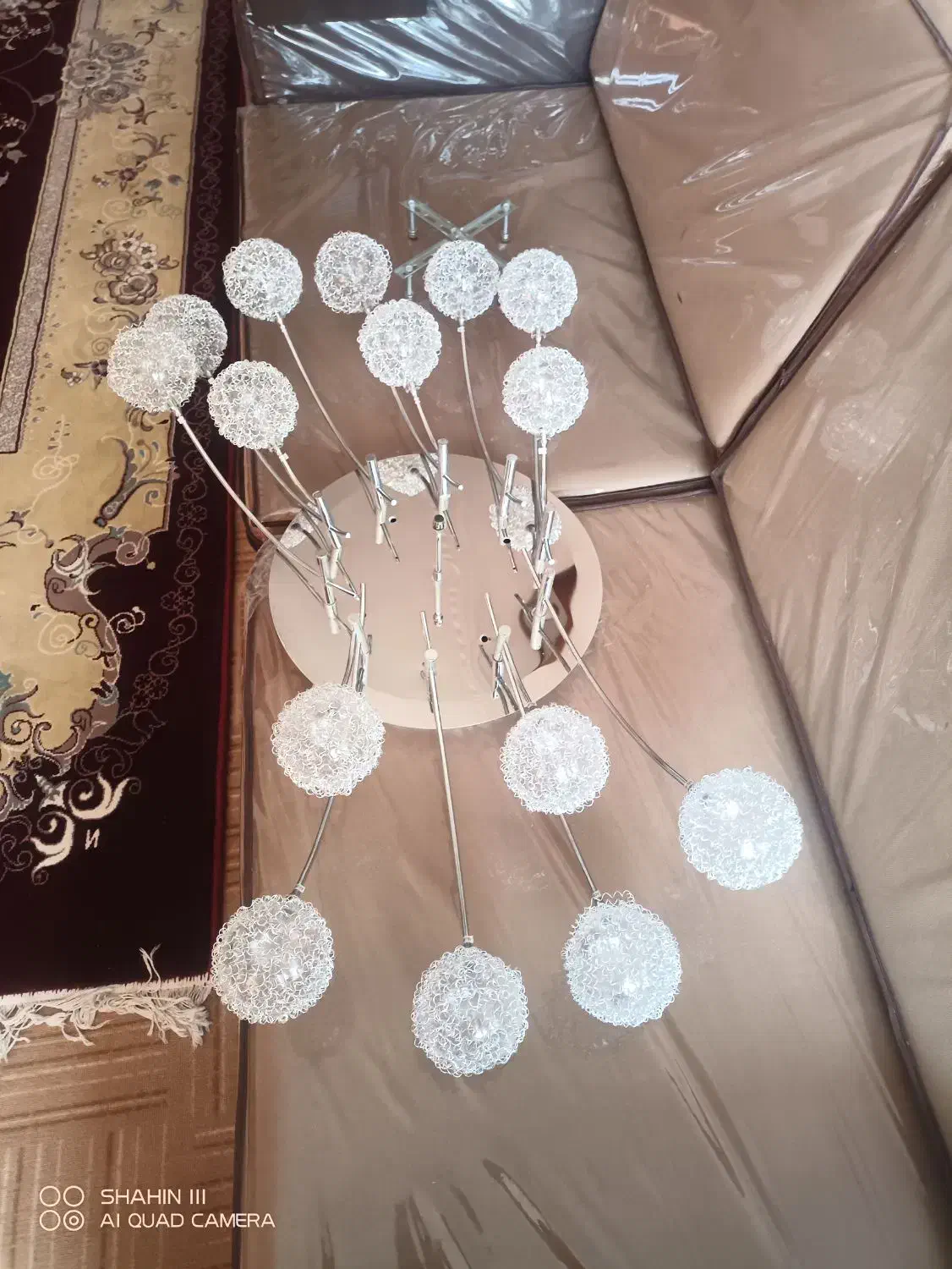 لوستر|لوستر و چراغ آویز|مرودشت, فاز دوم شهرک فرهنگیان|دیوار