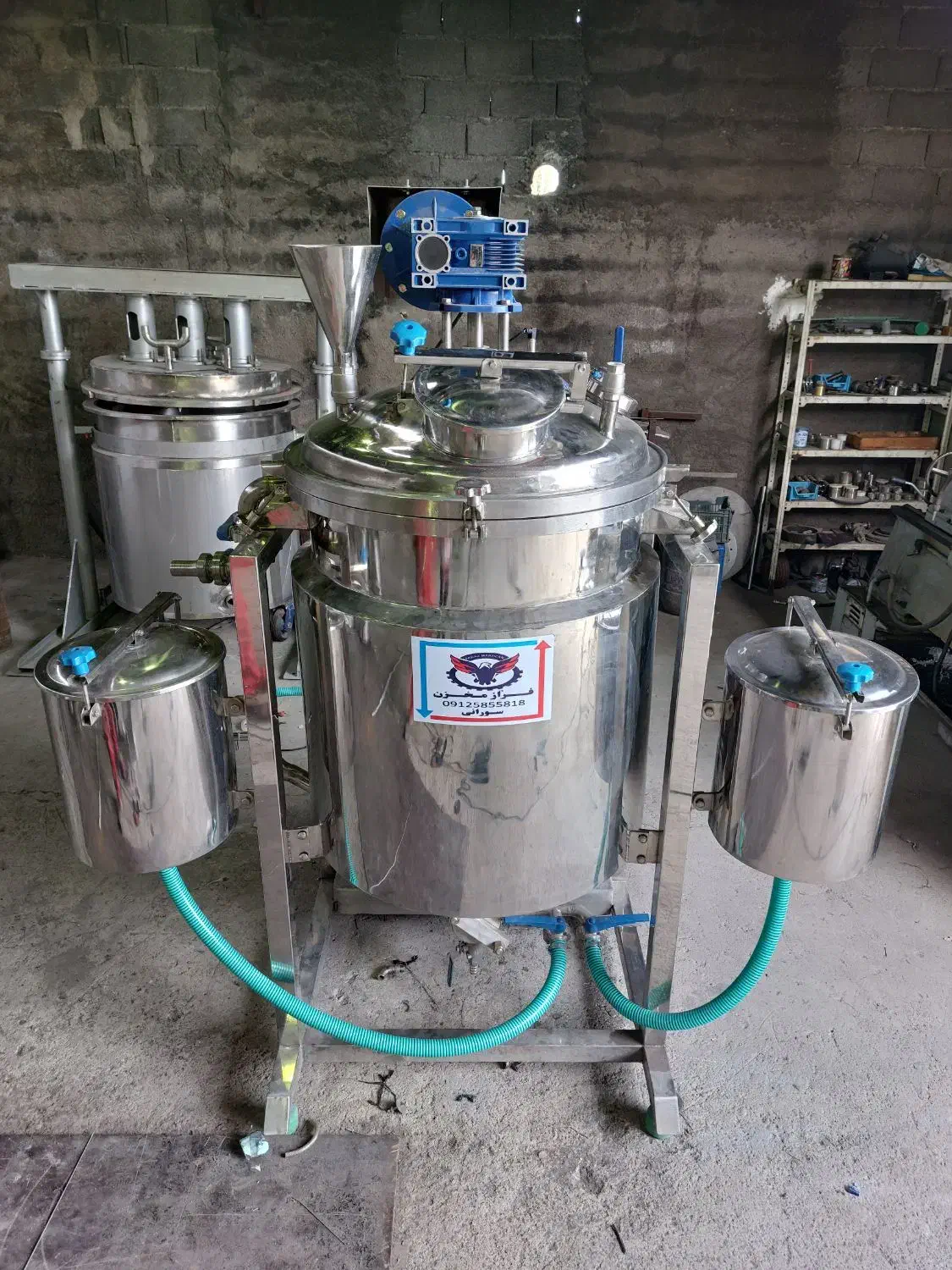 میکسر هموژنیزه تحت خلا و...|ماشینآلات صنعتی|شهریار, شهریار|دیوار