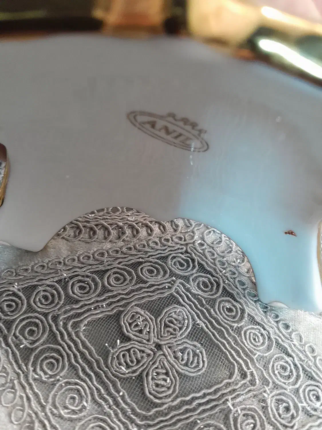 میوه خوری گل برجسته چک|ظروف سرو و پذیرایی|رشت, حمیدیان|دیوار