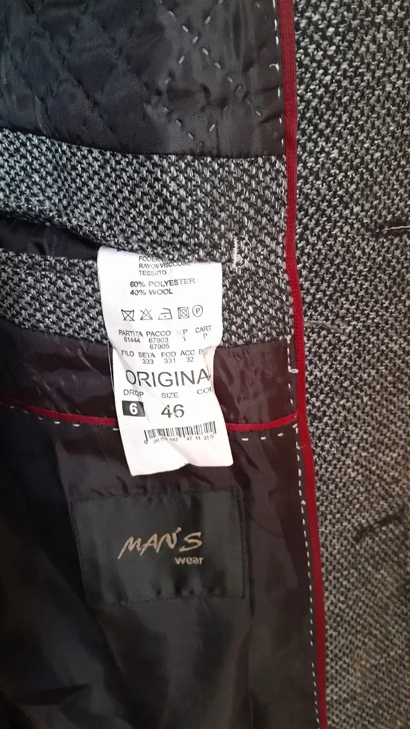 پالتو مردانه سایز ۴۶|لباس|الیگودرز, |دیوار