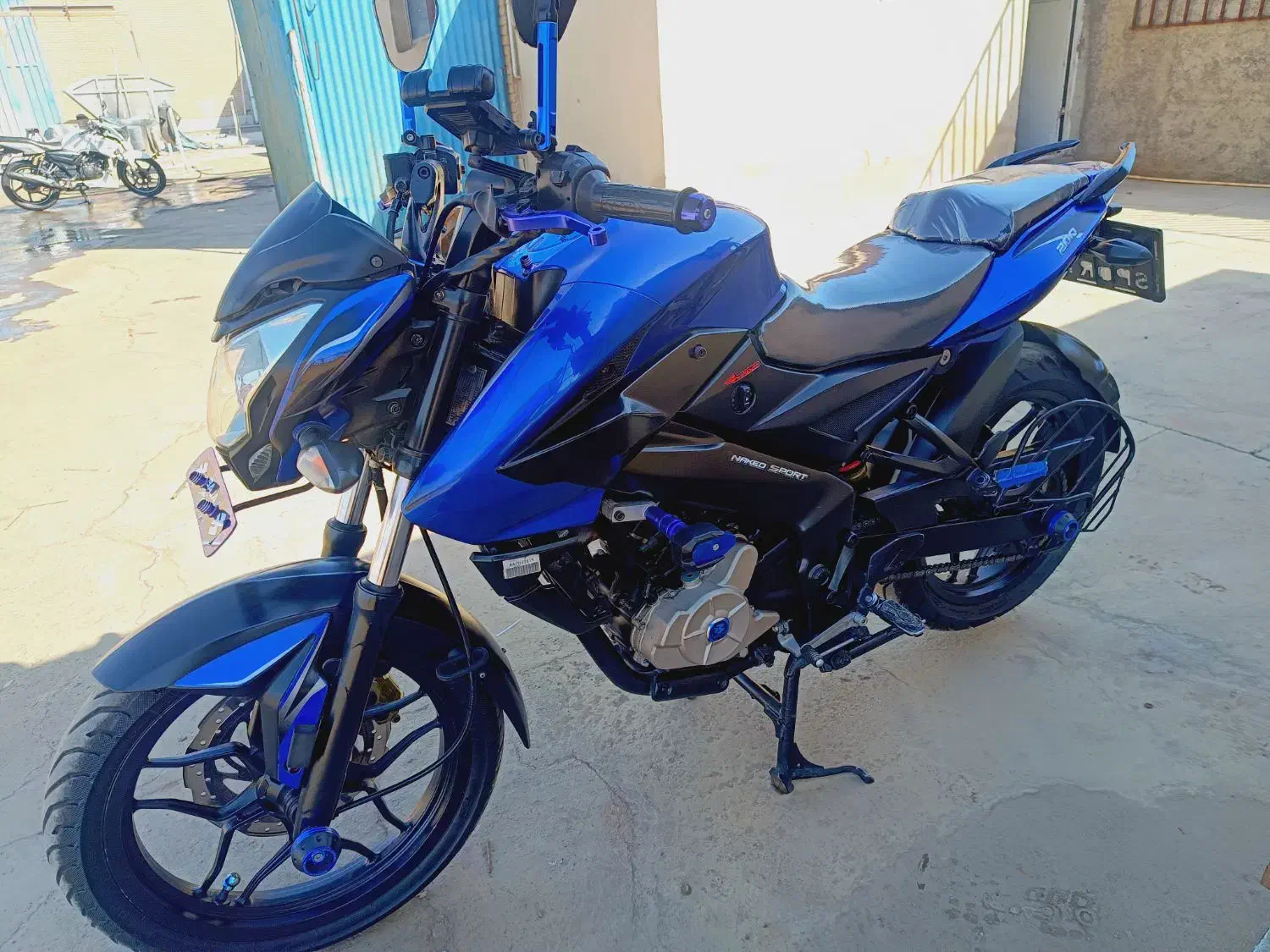 ns 200 مدل 93|موتورسیکلت|پاکدشت, خاتون آباد|دیوار