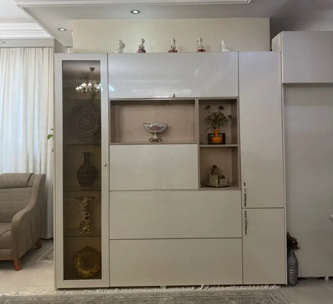 کابینت و دکور ام دی اف به همراه هود و سینک|جاکفشی، کمد، دراور|تهران, ستارخان|دیوار