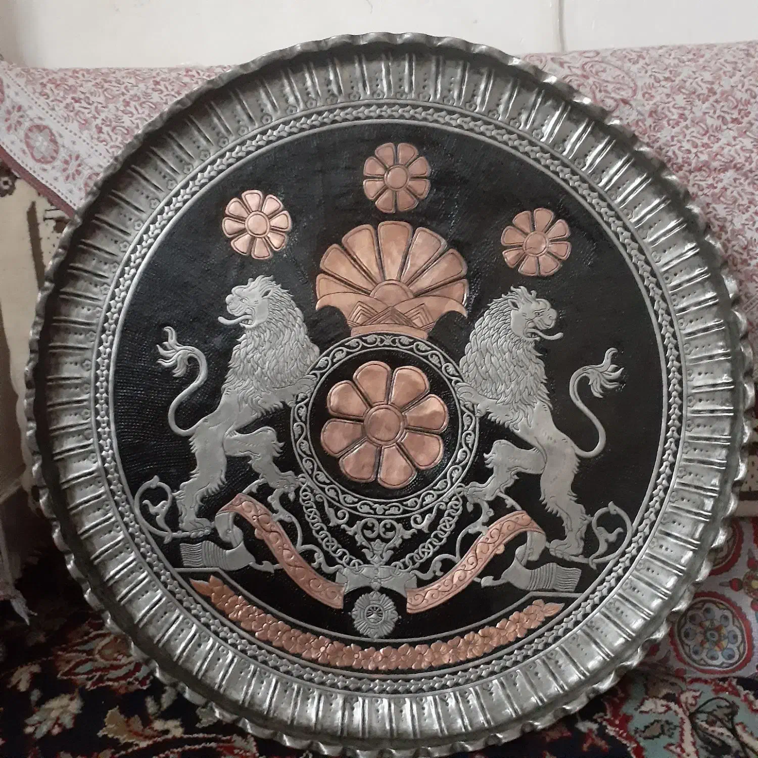 مجمع مسی قدیمی|کلکسیون اشیاء عتیقه|بیرجند, |دیوار