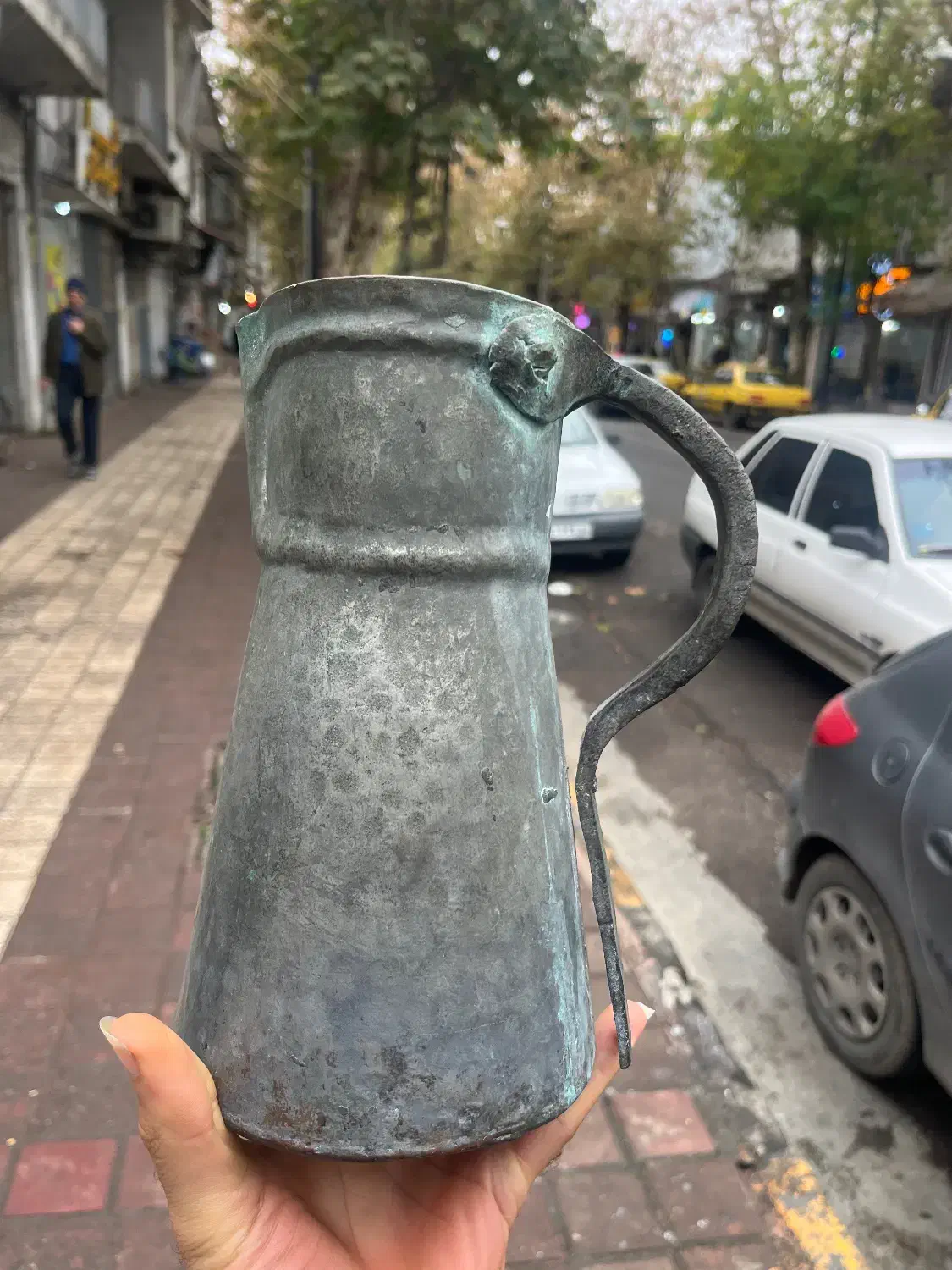 پارچ خیلی قدیمی مسی|کلکسیون اشیاء عتیقه|لاهیجان, یحی آباد|دیوار