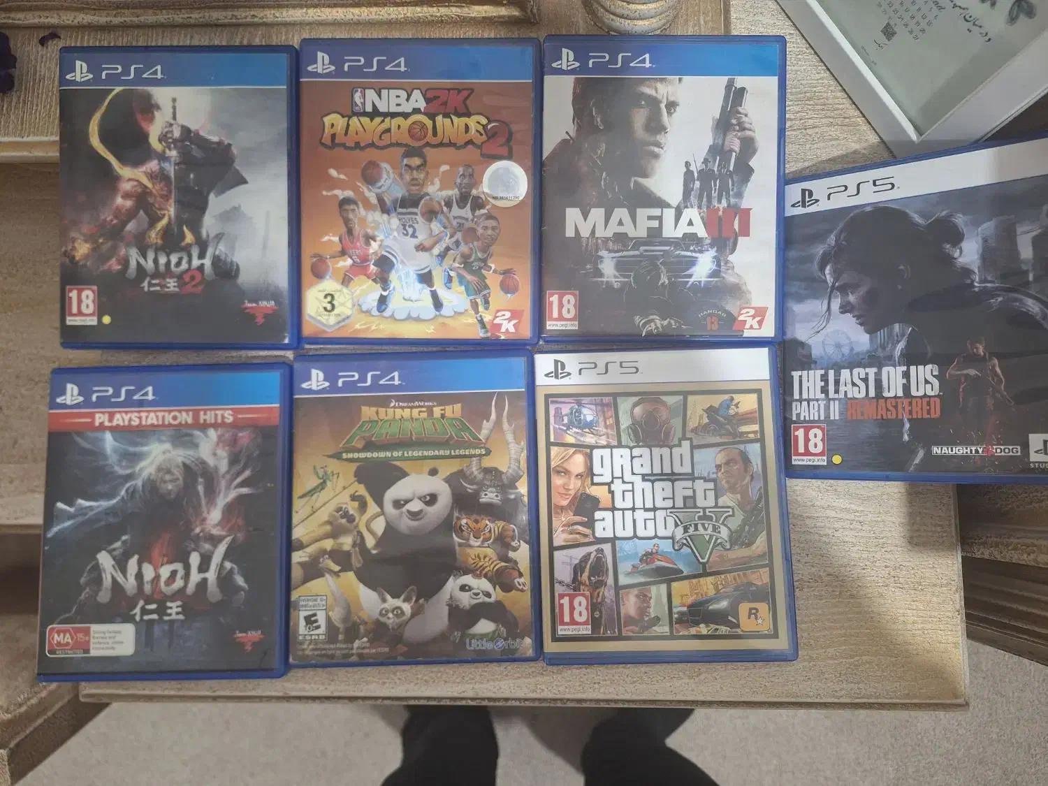 فروش دیسک بازی ps5 & ps4|کنسول، بازی ویدئویی و آنلاین|جم, |دیوار