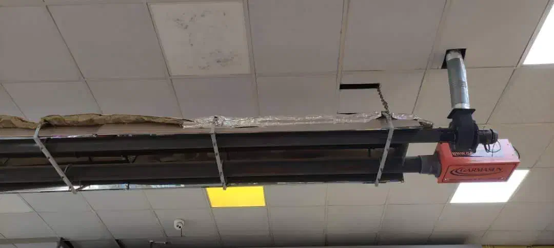 هیتر تابشی صنعتی لوله ای گرماسان MR-55U|بخاری، هیتر، شومینه|قزوین, |دیوار