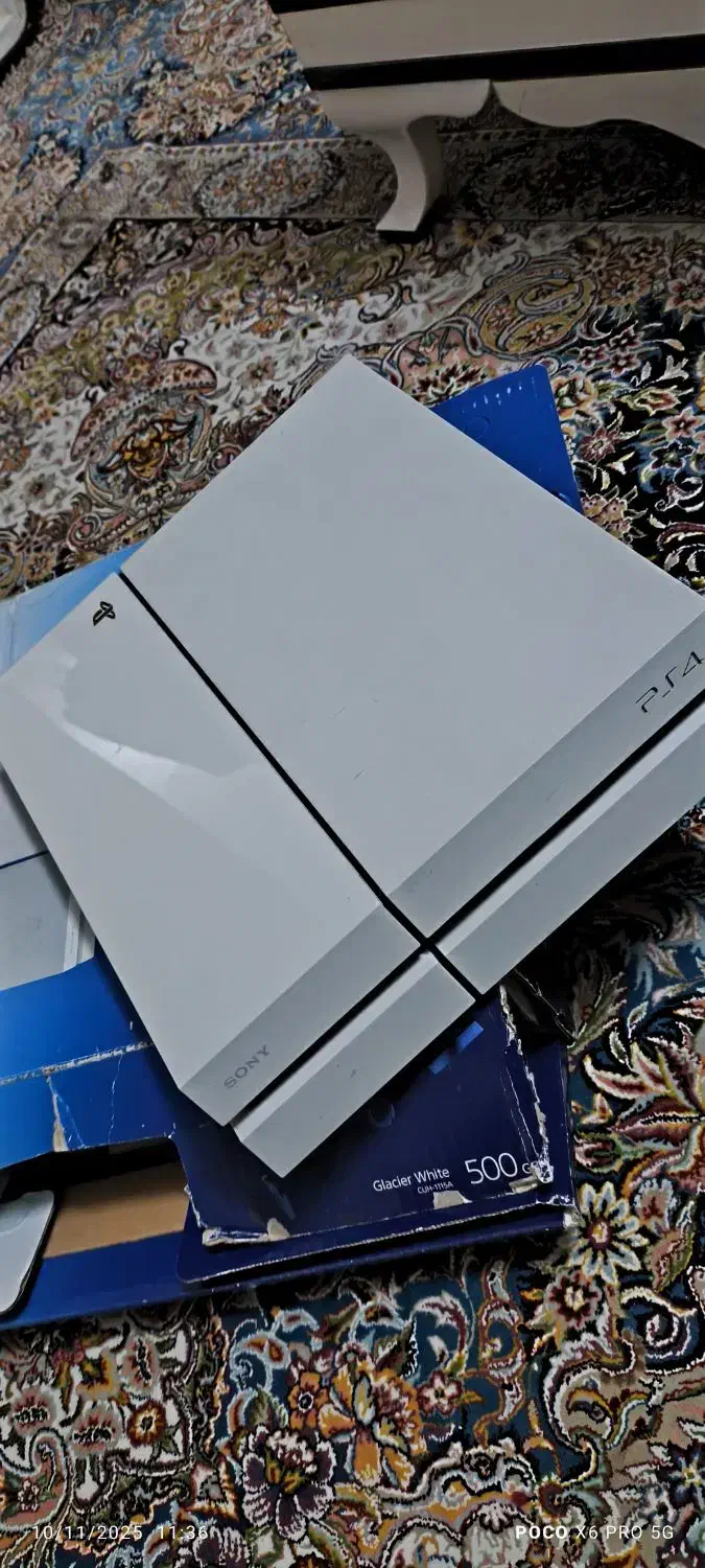 ps4 فت 500گیگ|کنسول، بازی ویدئویی و آنلاین|ری, عباسآباد|دیوار