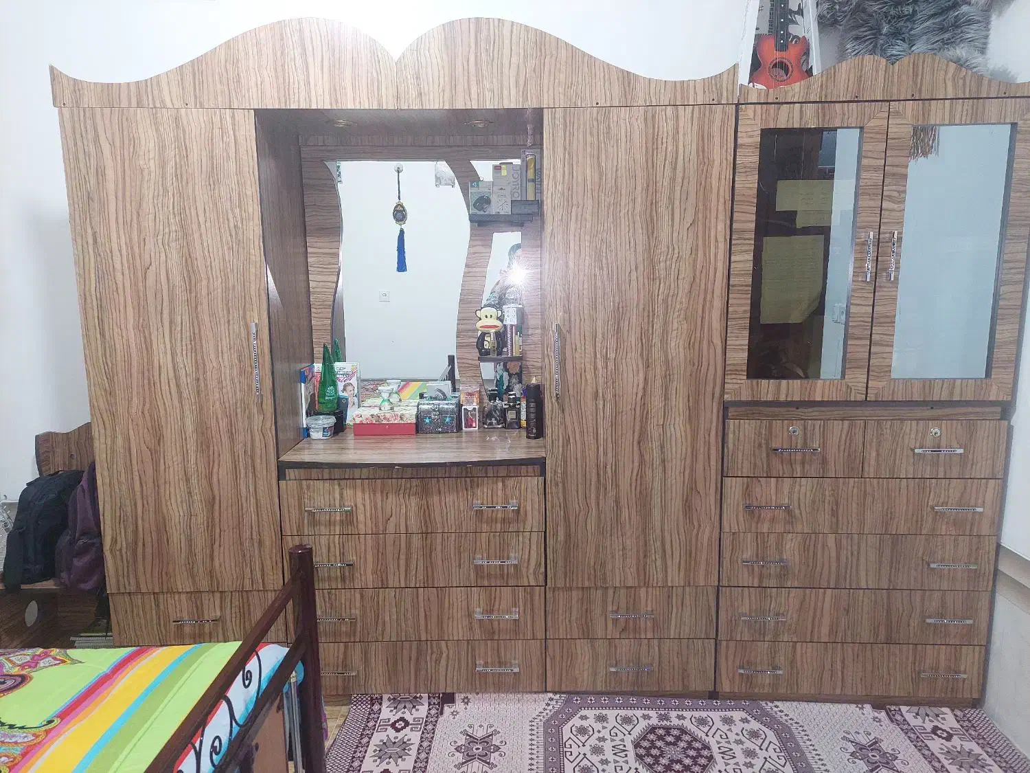 تخت خواب و کمد|تخت و سرویس خواب|جوانرود, |دیوار