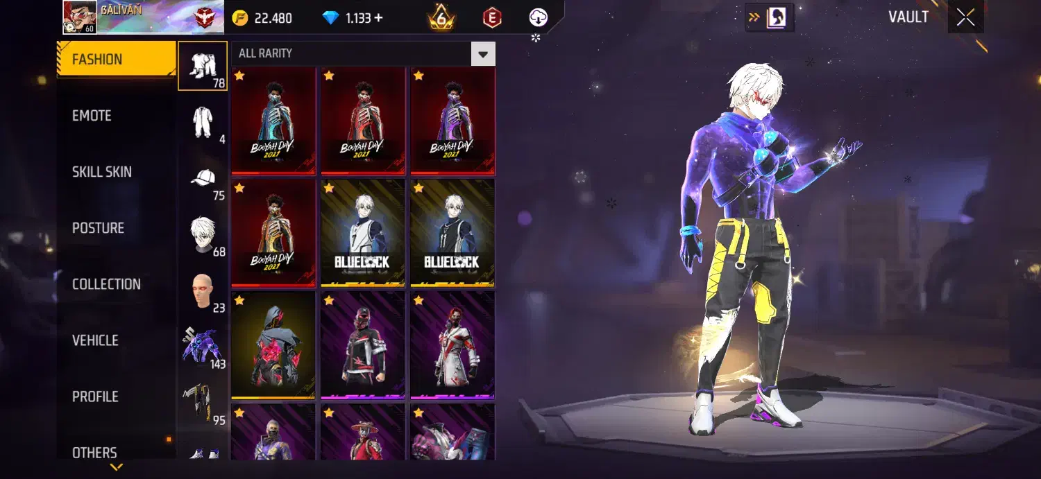 اکانت (Free fire)|کنسول، بازی ویدئویی و آنلاین|گرگان, |دیوار