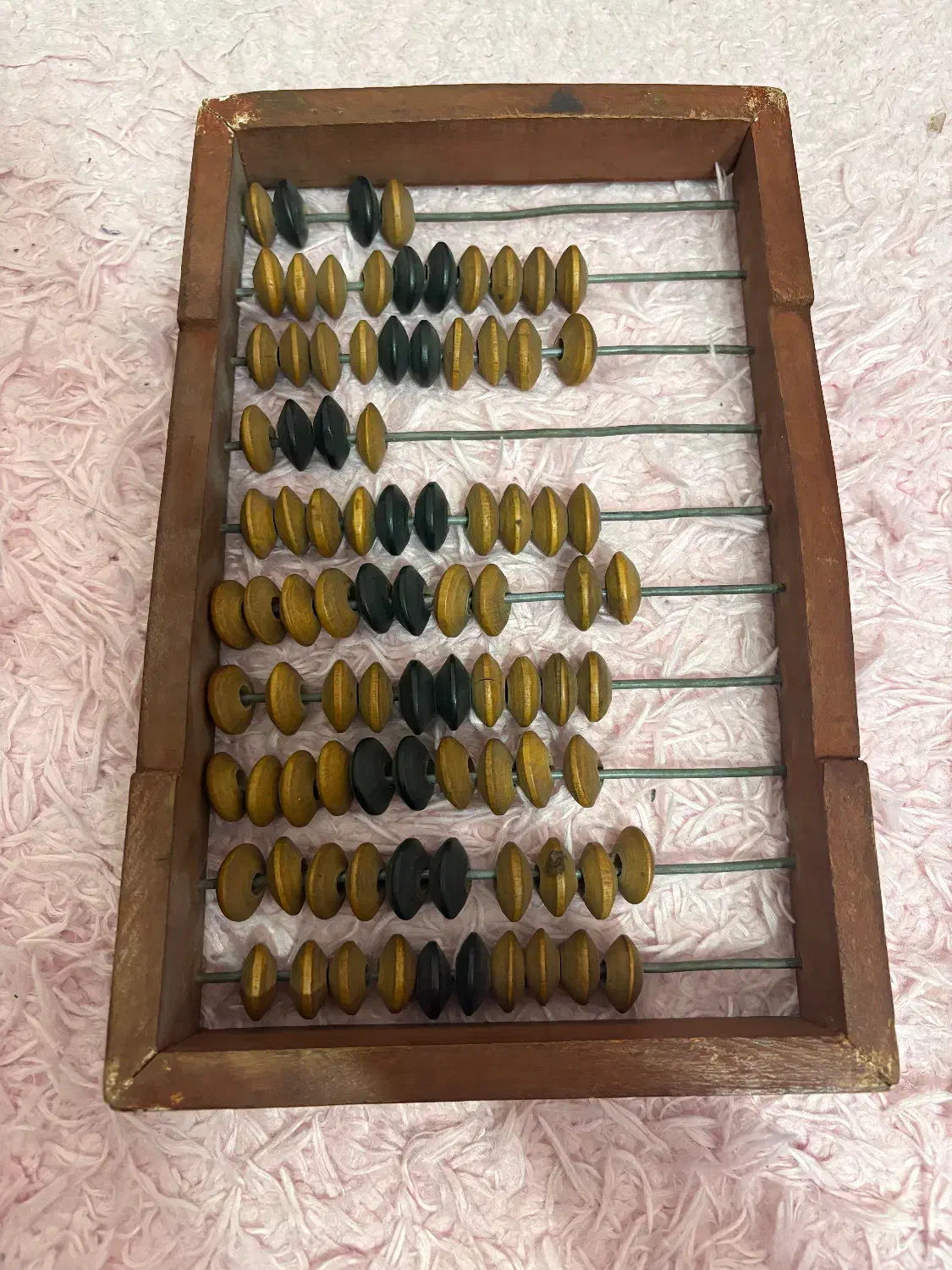 چرتکه قدیمی ۹۰ ساله|کلکسیون اشیاء عتیقه|رشت, گلباغ نماز|دیوار