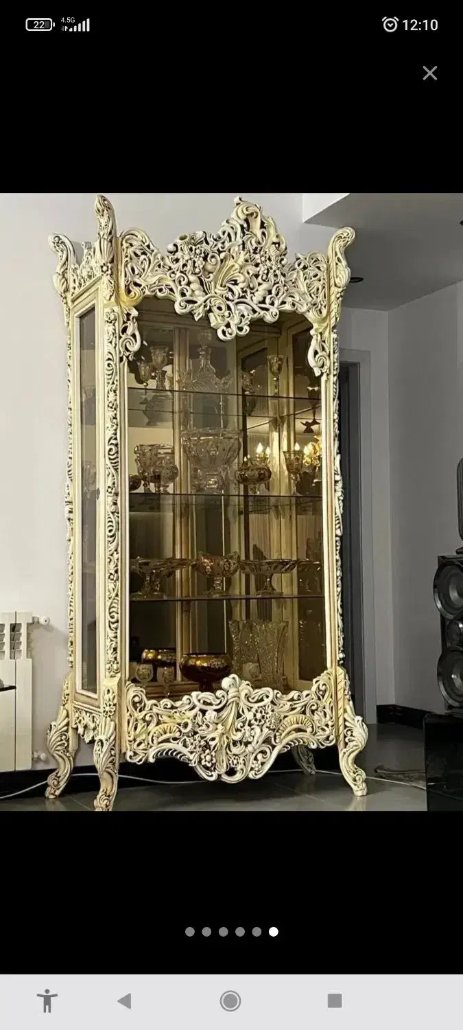 ویترین در حد نو و مناسب برای جهیزیه|بوفه، ویترین، کنسول|قزوین, |دیوار