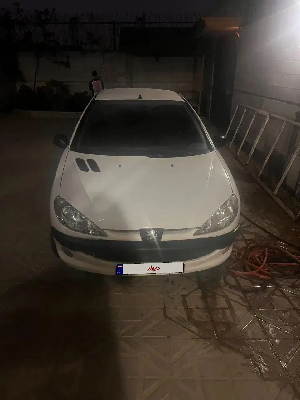 ۲۰۶ سفید ۹۶ تیپ ۲|خودرو سواری و وانت|فردیس, منظریه|دیوار