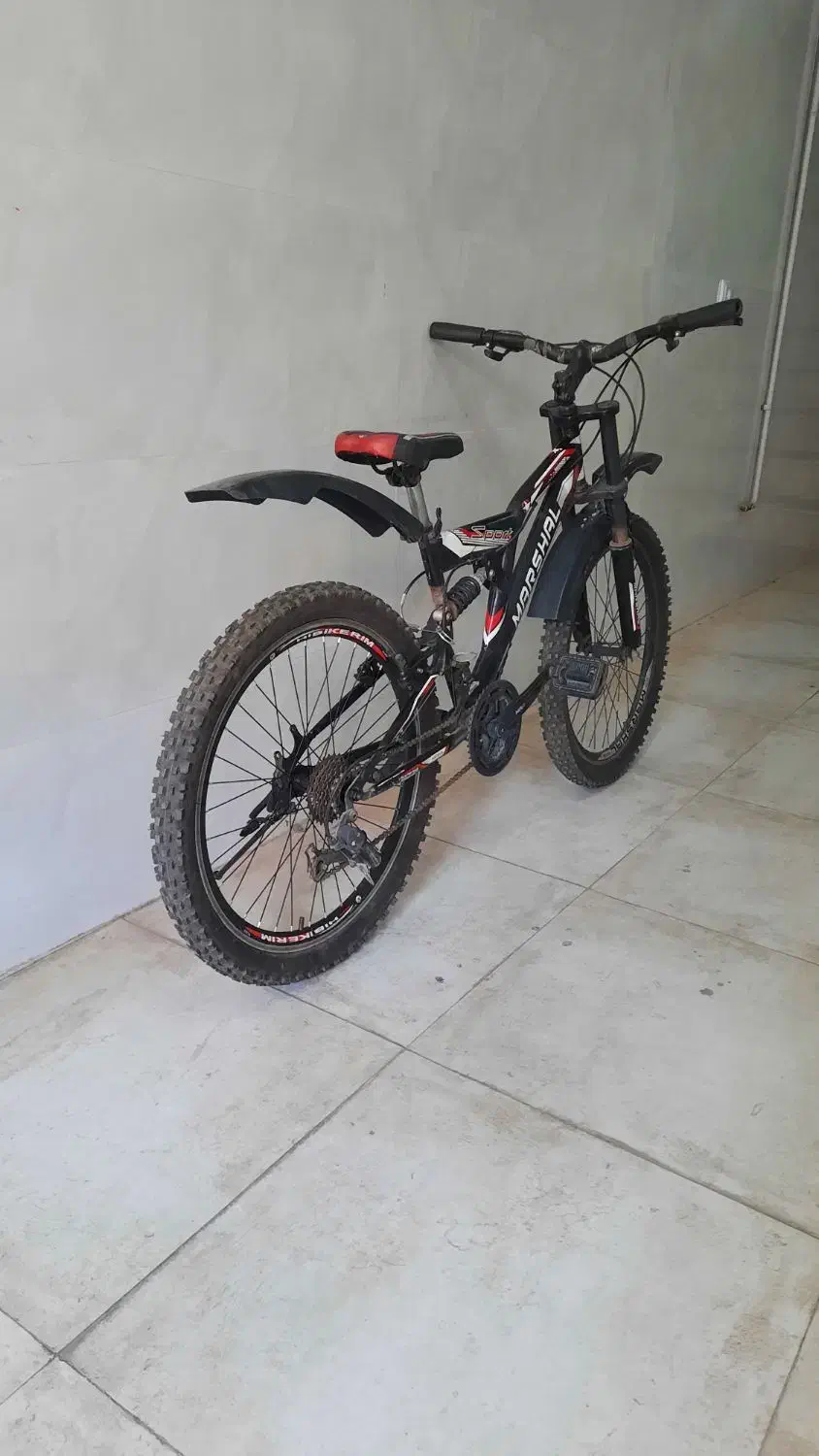 دوچرخه ۲۴ دنده ای برند مارشال درحد نو|دوچرخه، اسکیت، اسکوتر|کرج, خرمدشت|دیوار