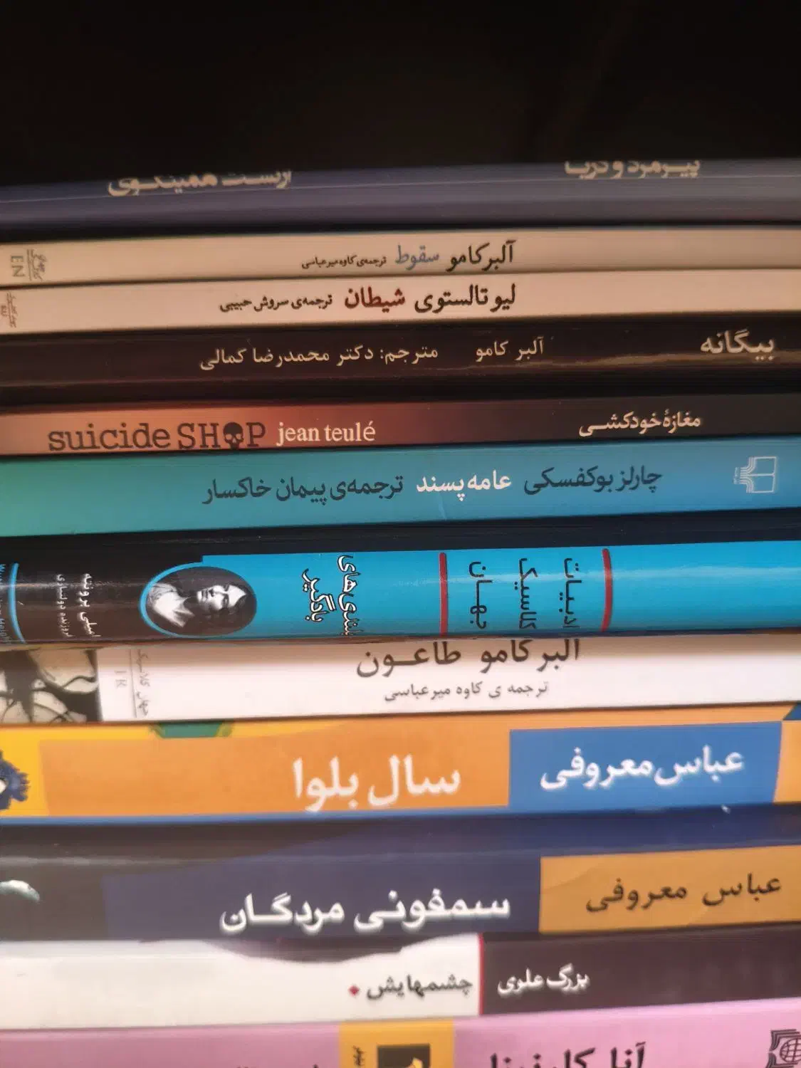 چند جلد رمان ایرانی و خارجی|کتاب و مجله ادبی|خمینی‌شهر, |دیوار