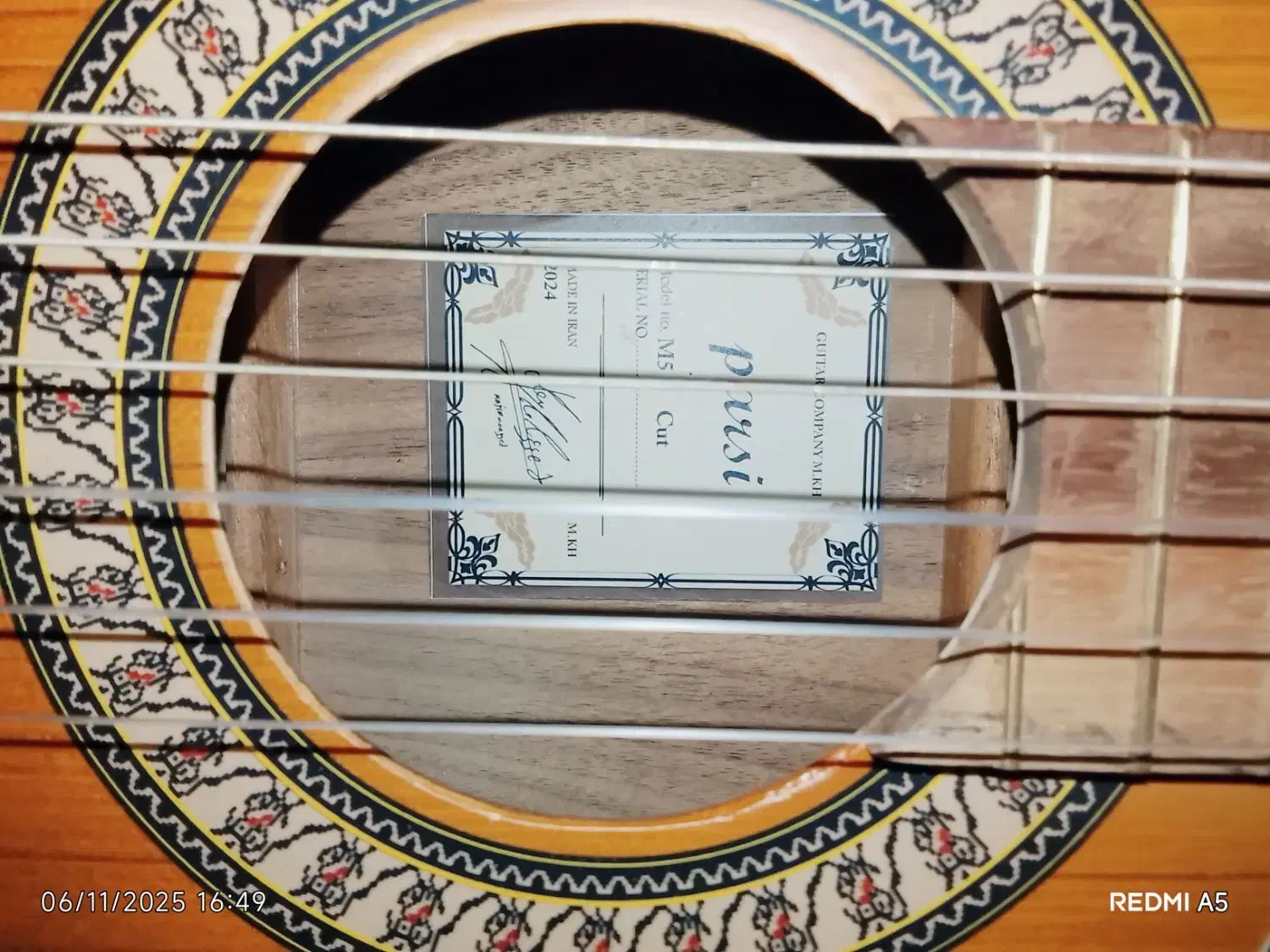 گیتار پارسه مدل M5نو|گیتار، بیس، امپلیفایر|گرمدره, |دیوار