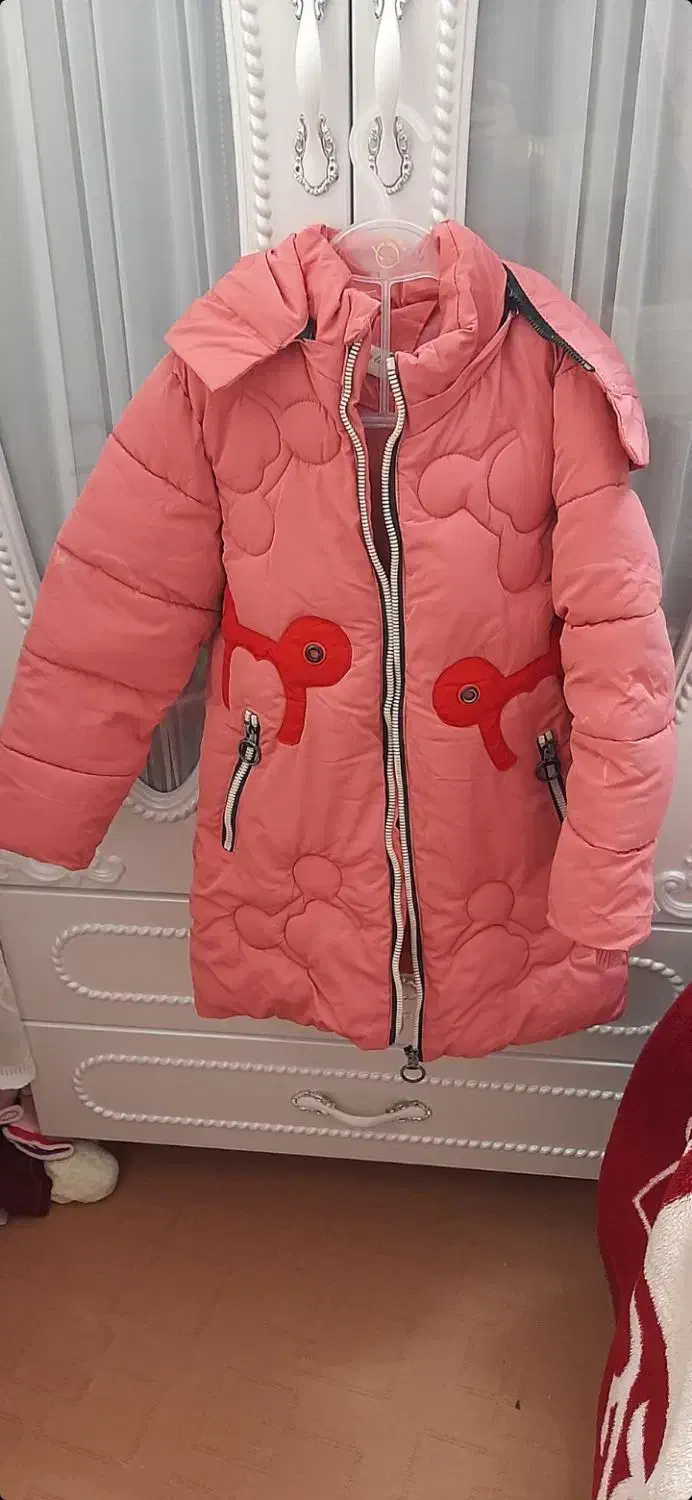 کاپشن دخترانه|کفش و لباس بچه|شیروان (خراسان), |دیوار