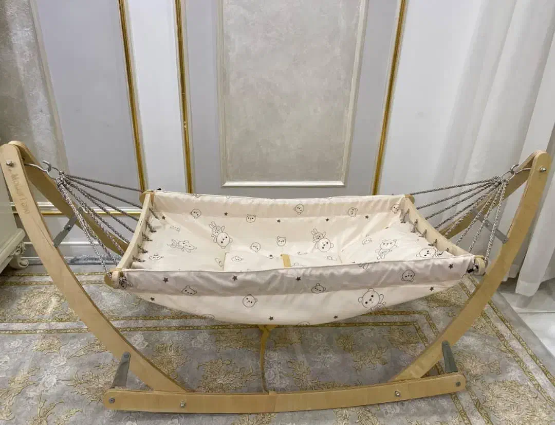 ننو سنتی چوبی|اسباب و اثاث بچه|شیراز, شاپورجان|دیوار