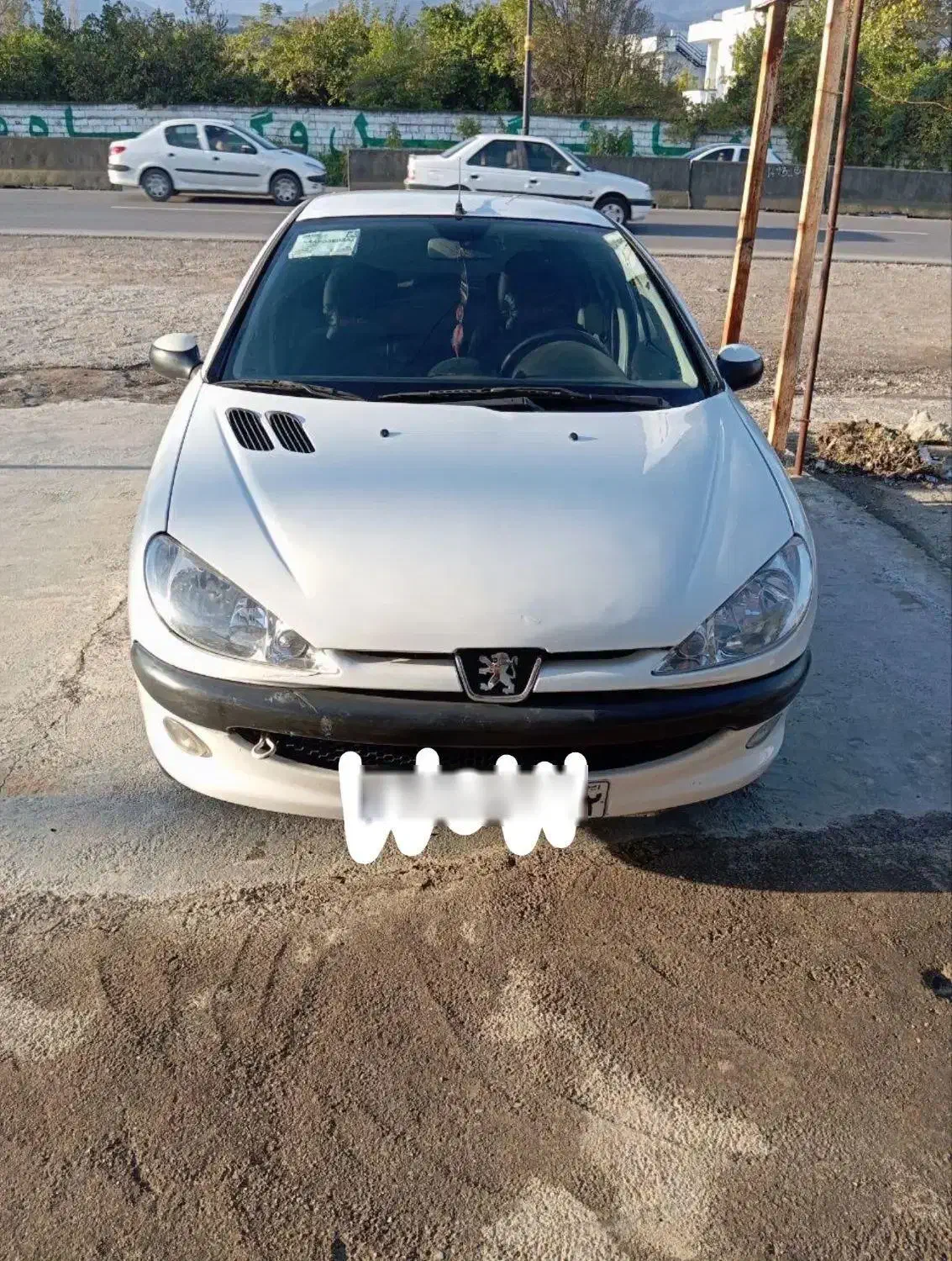 206سفید تیپ2مدل89 دور رنگ، فروش فوری|خودرو سواری و وانت|آمل, |دیوار