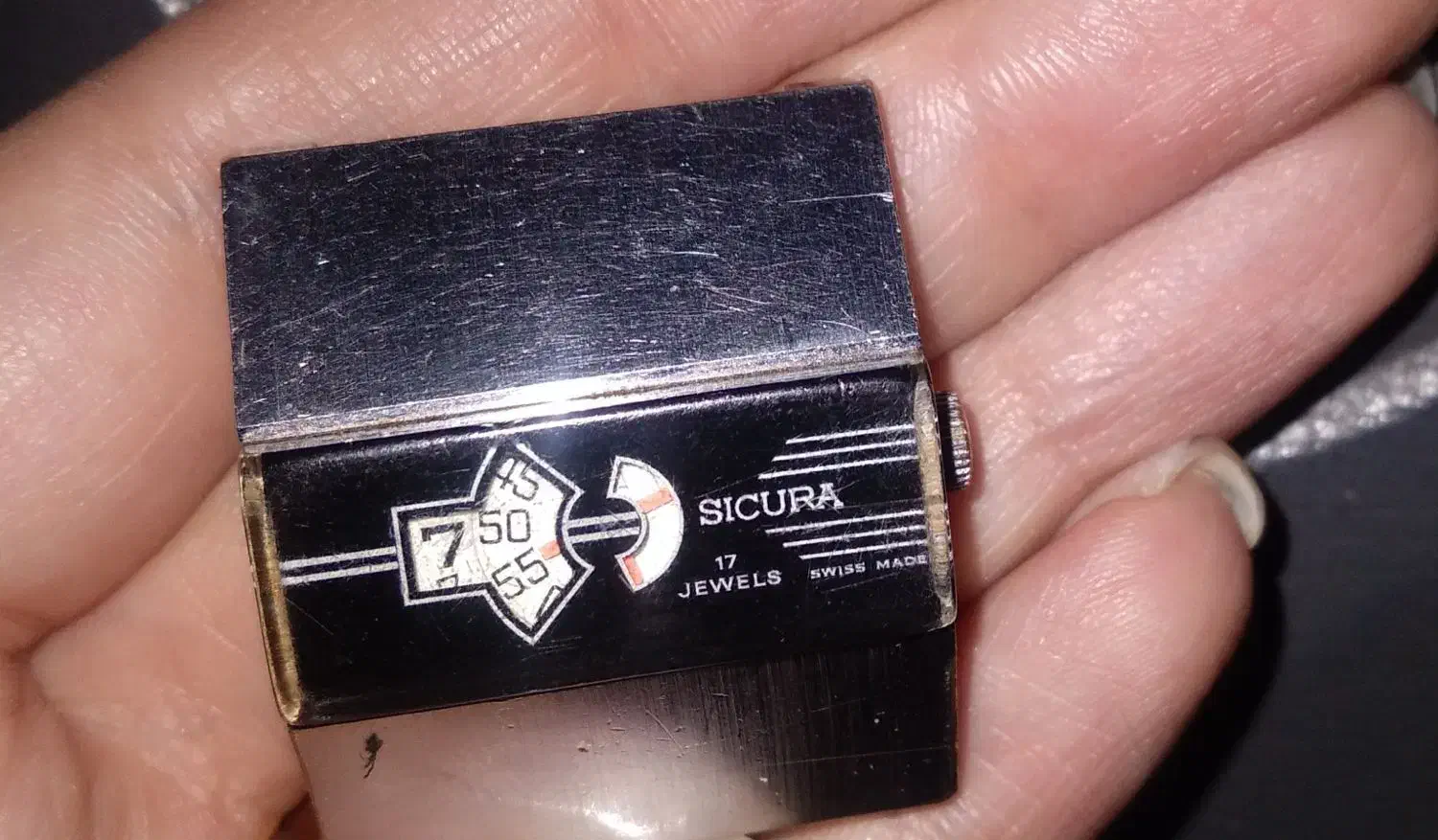 ساعت خاص سوئیسی SICURA کمیاب و کلکسیونی|کلکسیون اشیاء عتیقه|جوادآباد, |دیوار