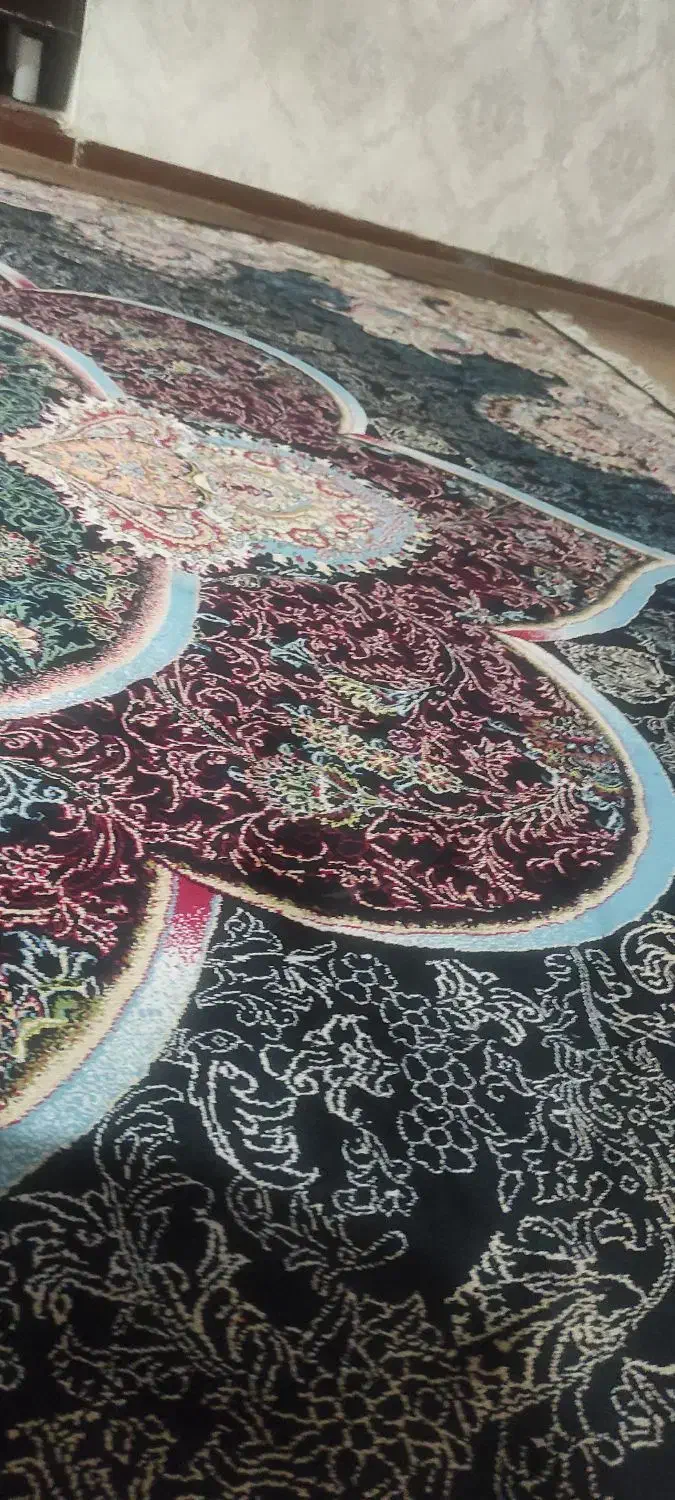 دوعدد فرش 12متری باراهرویی 3 متری باعرض یکمتر ی|فرش|مسجد سلیمان, |دیوار