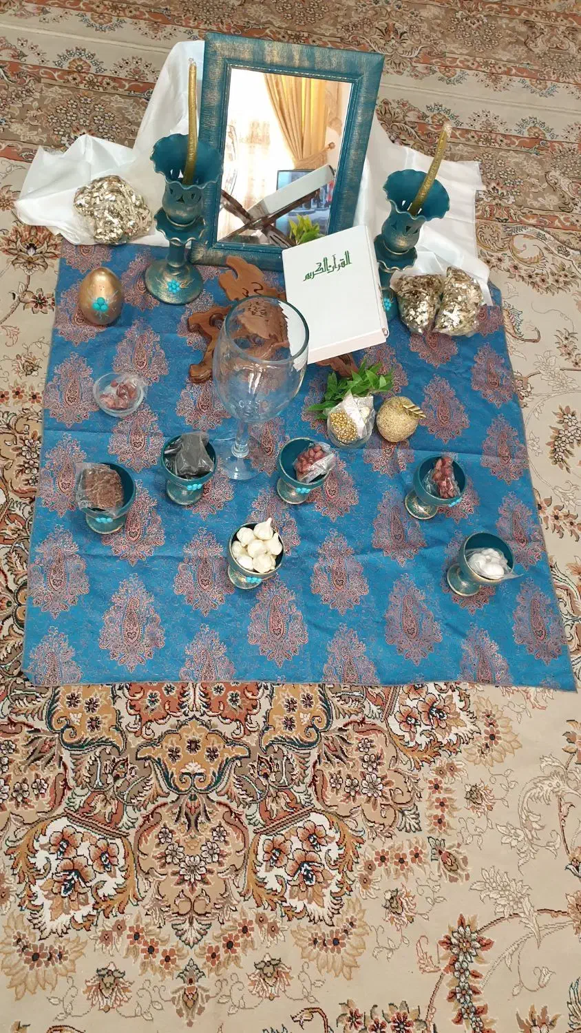 سفره هفت سین|صنایع دستی و سایر لوازم تزئینی|شیراز, میانرود|دیوار