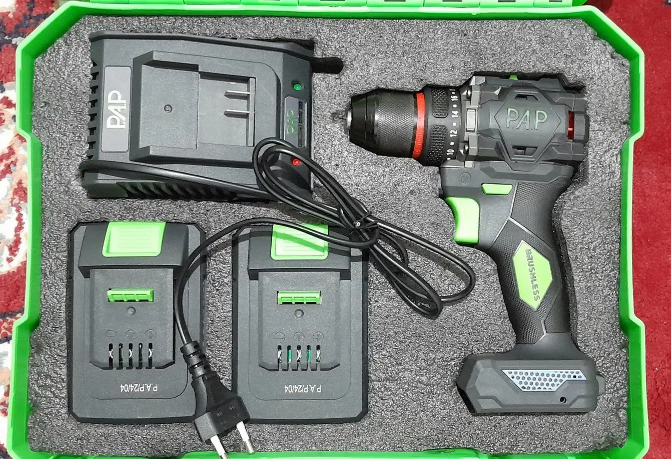 دریل شارژی p.a.p|ابزارآلات|سرخس, |دیوار