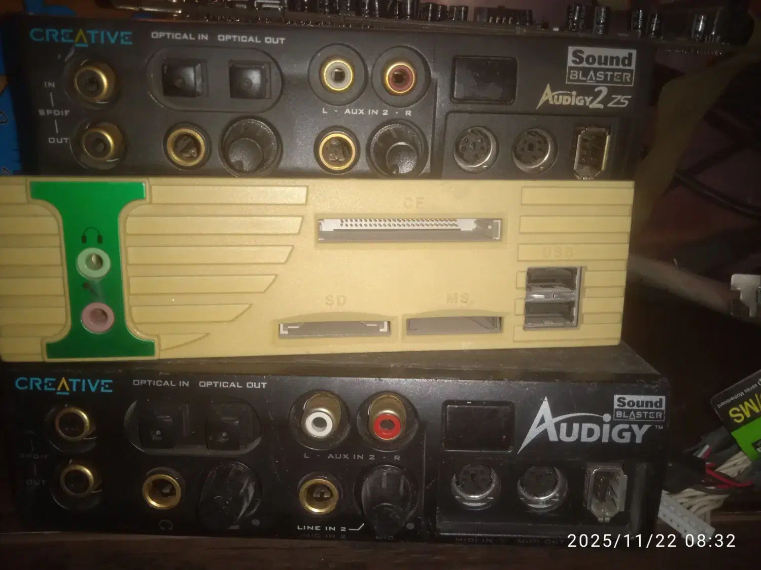 کارت صدا حرفه ای کامپیوتر creative|قطعات و لوازم جانبی رایانه|کرج, اصفهانی‌ها|دیوار