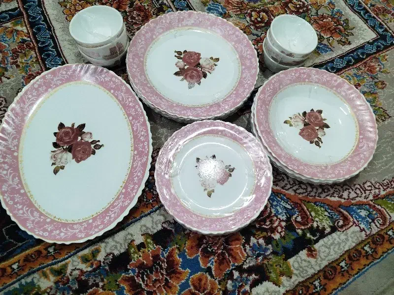 سرویس بشقاب ارکوپال|ظروف سرو و پذیرایی|مشهد, طبرسی شمالی|دیوار