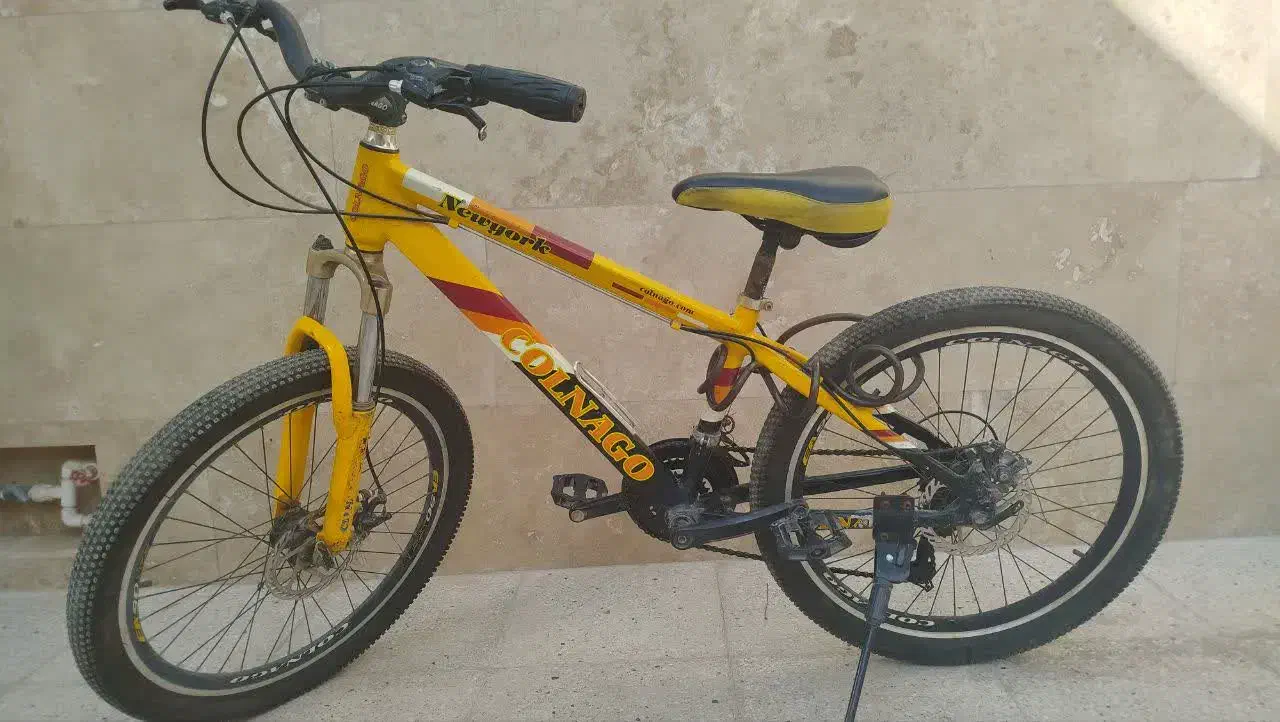دوچرخه کولناگو نیویورک 24 دو دیسک|دوچرخه، اسکیت، اسکوتر|قم, دروازه چوبی|دیوار