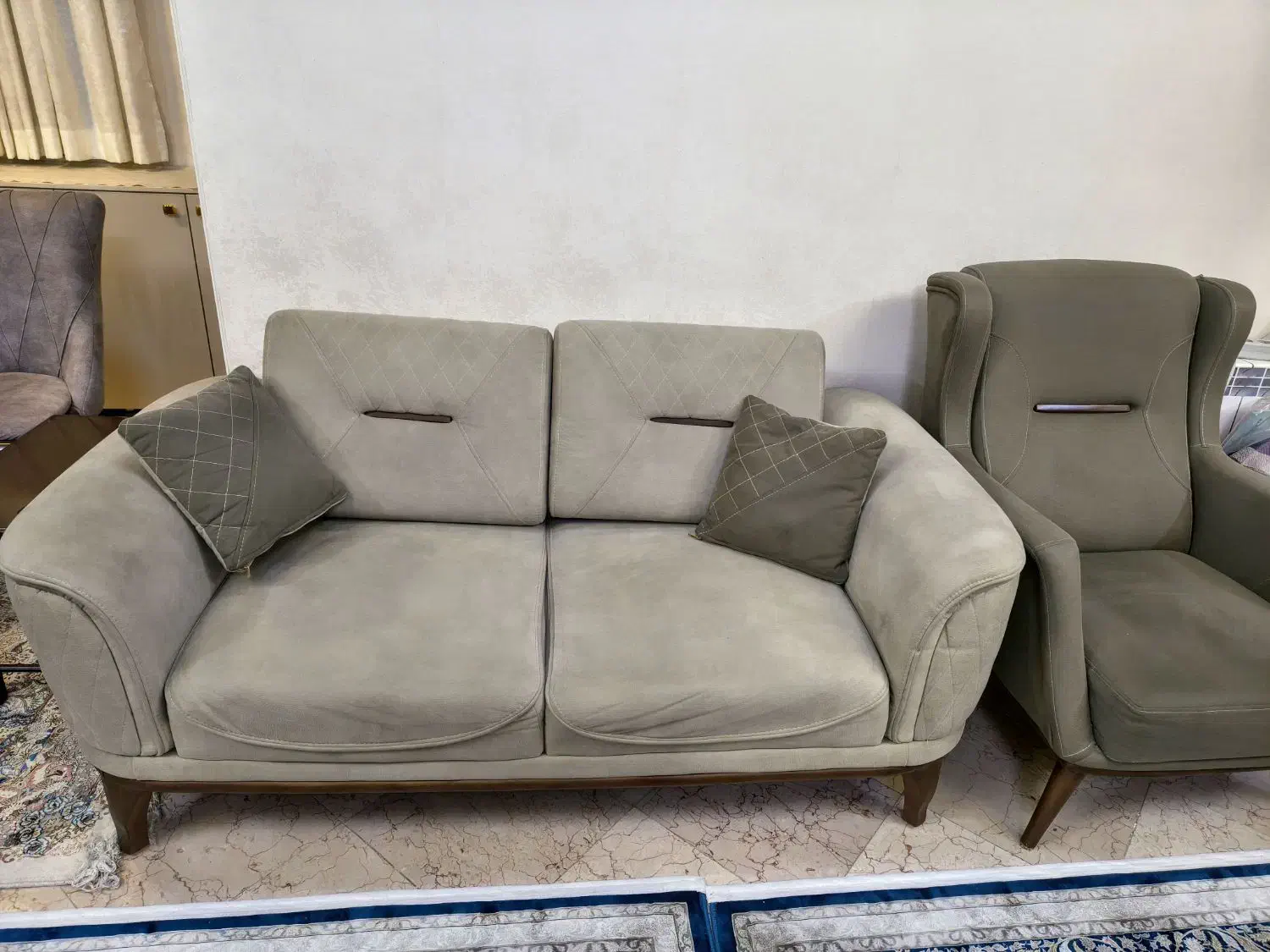 مبلمان ۷ نفره مکانیزم دار تختخوابشو|مبلمان خانگی و میز عسلی|تهران, امیریه|دیوار