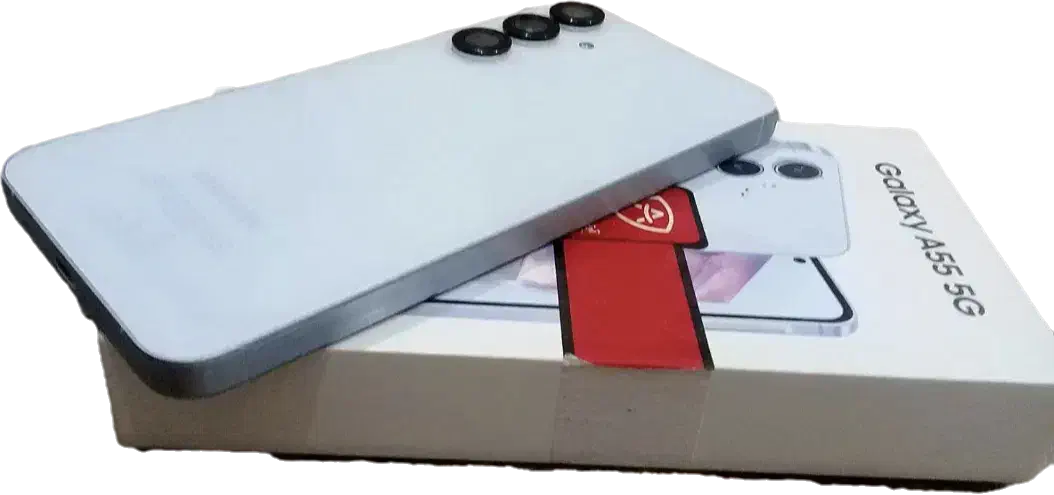 گوشی a55 یکماه کار|موبایل|زاهدان, |دیوار