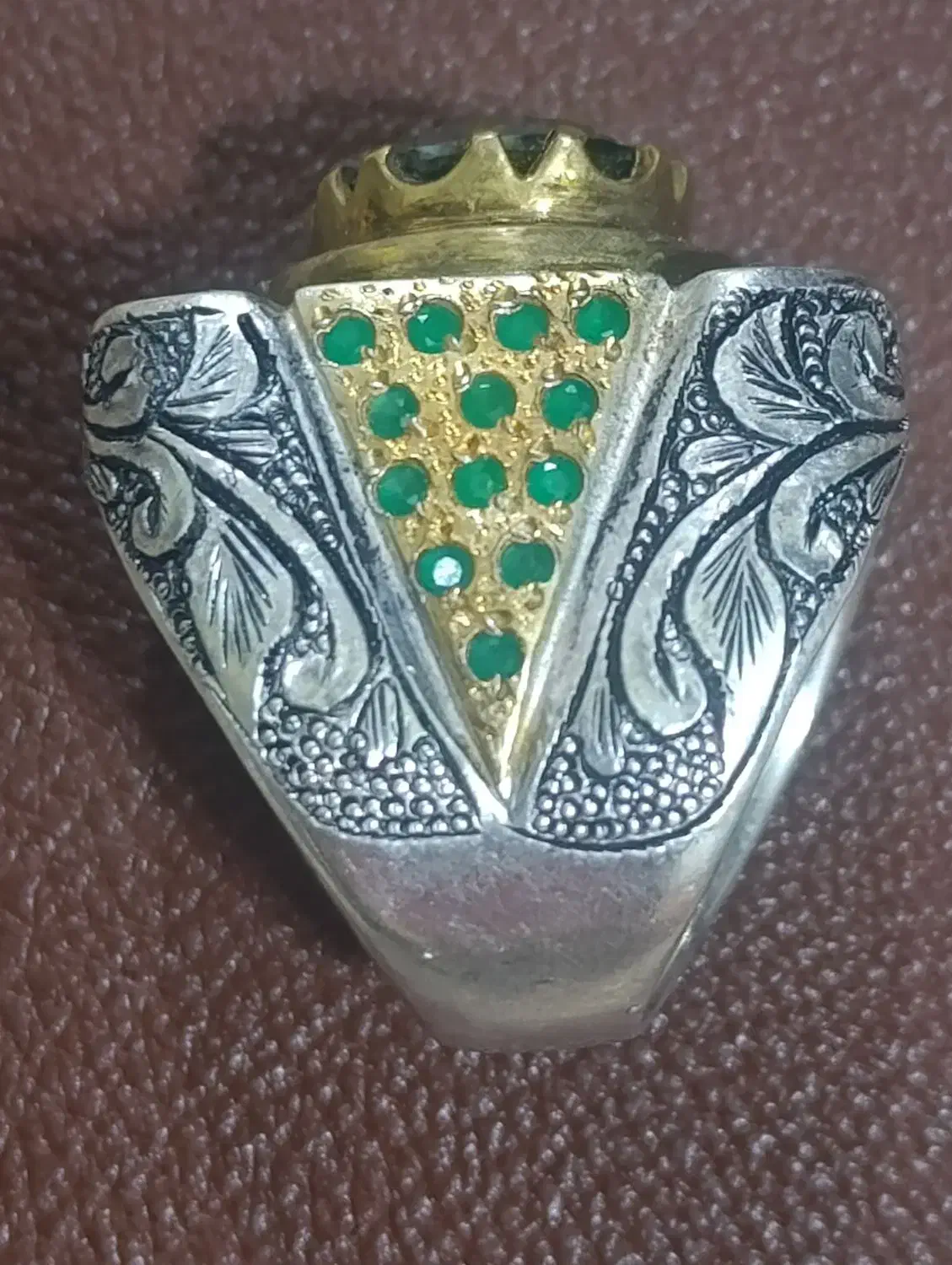 انگشتر  یاقوت الماس زمرد|جواهرات|کرج, عظیمیه|دیوار