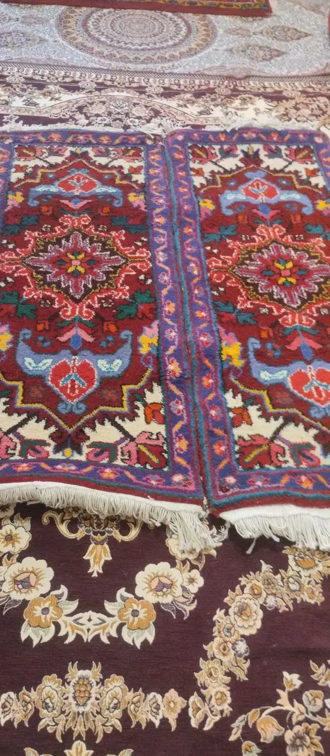یک جفت فرش دستباف|فرش|اهر, |دیوار