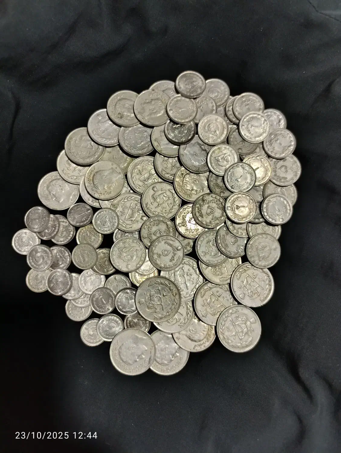 100 عدد سکه کلکسیونی شاهی پهلوی با قیمتی مفت|کلکسیون سکه، تمبر، اسکناس|بم, |دیوار