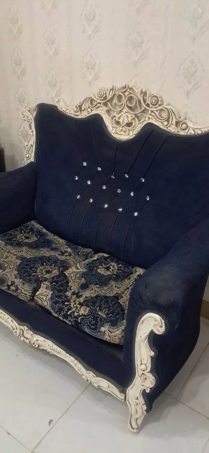 مبل ۷نفره|مبلمان خانگی و میز عسلی|کرج, کمال‌شهر|دیوار