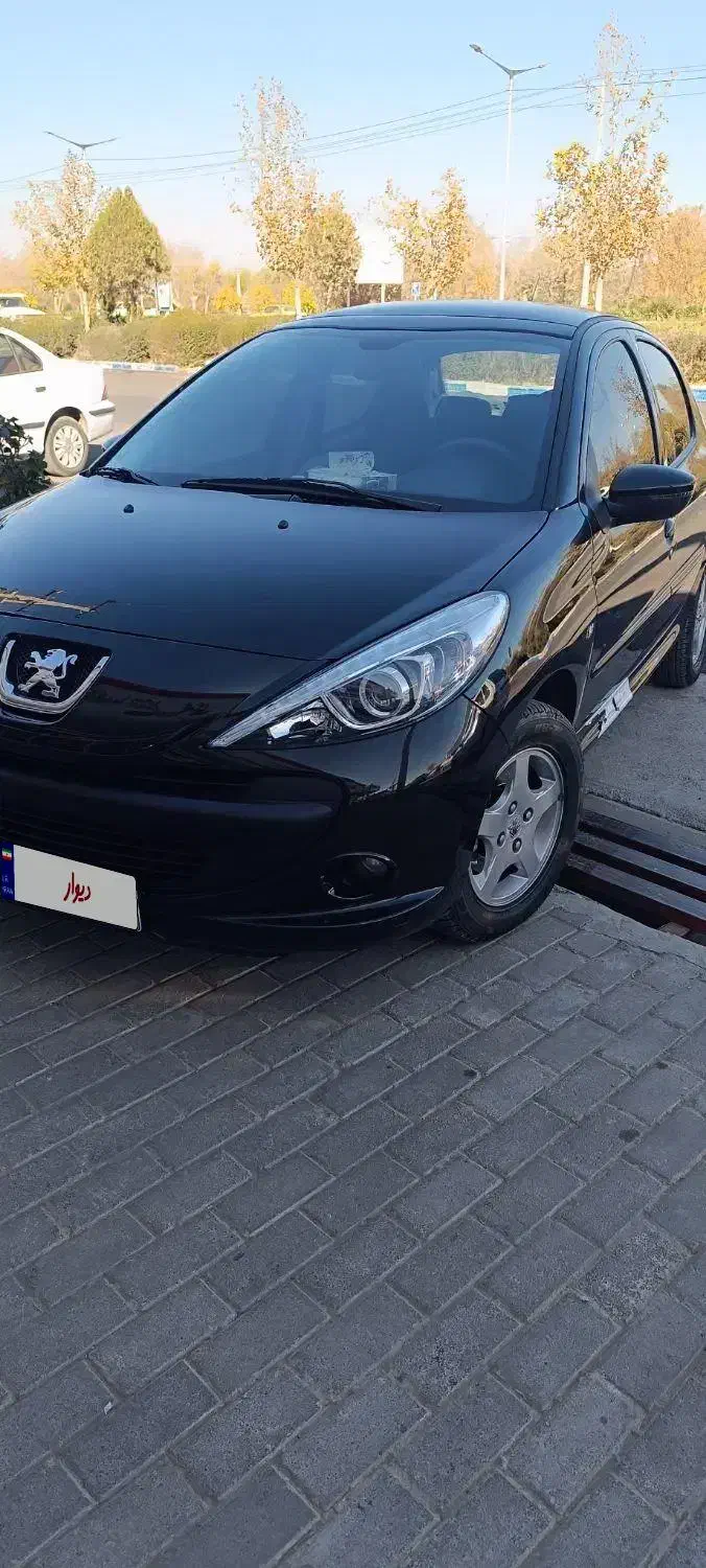 207 پانا مشکی1403|خودرو سواری و وانت|بجنورد, |دیوار