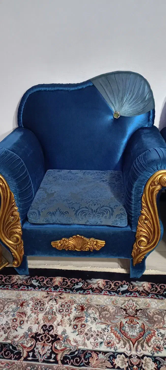 مبل هفت نفره ۵میلیون مشتری واقعی تخفیف داره|حراج|مشهد, پروین اعتصامی|دیوار