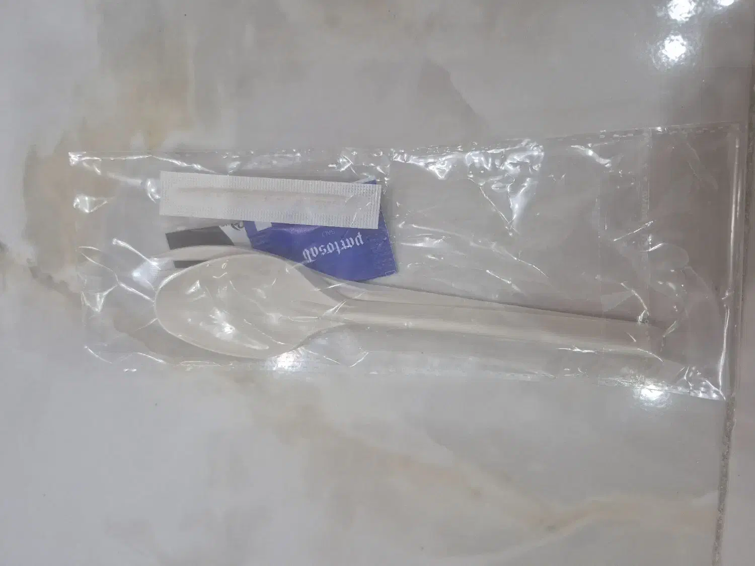 قاشق چنگال یکبار مصرف|ظروف نگهدارنده، پلاستیکی، یکبارمصرف|چغادک, |دیوار