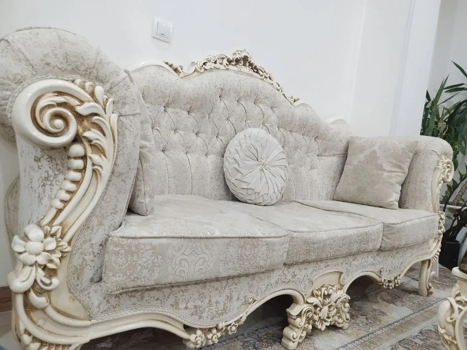 مبل سلطنتی ۷ نفره|مبلمان خانگی و میز عسلی|کرج, کمالشهر|دیوار