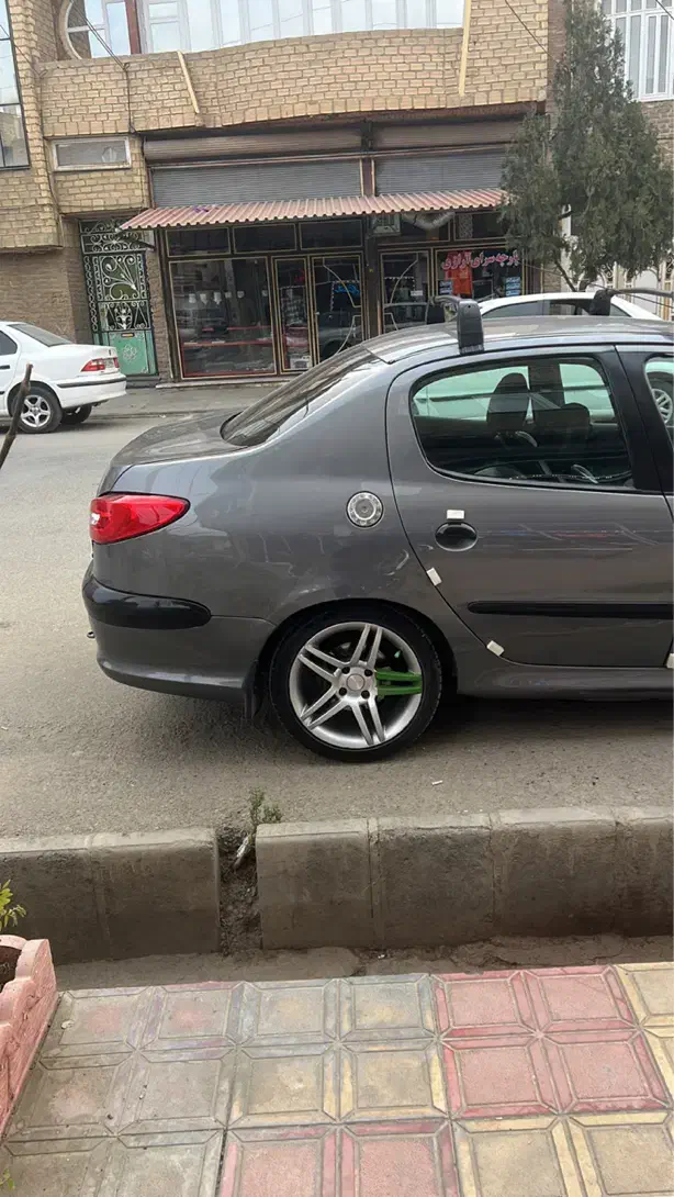 206v9یک کاپوت رنگ لوازمی|خودرو سواری و وانت|بوکان, |دیوار