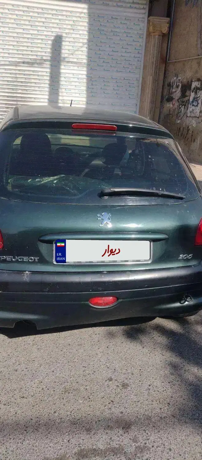 206 مدل 83|خودرو سواری و وانت|تهران, وردآورد|دیوار