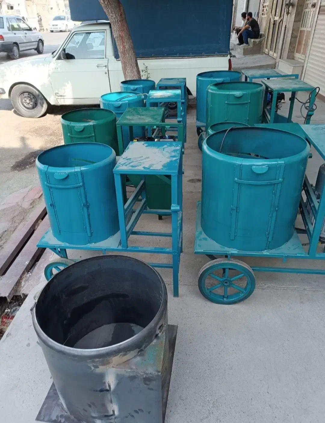 دستگاه پوست کن گردو و بادام موتور ماکیتا اصل 2xاسب|ماشین‌آلات صنعتی|تهران, شهرک ولیعصر شمالی|دیوار