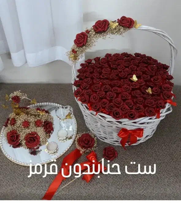 حنا تزیینی برای جشن حنابندون|صنایع دستی و سایر لوازم تزئینی|خرمدره, |دیوار