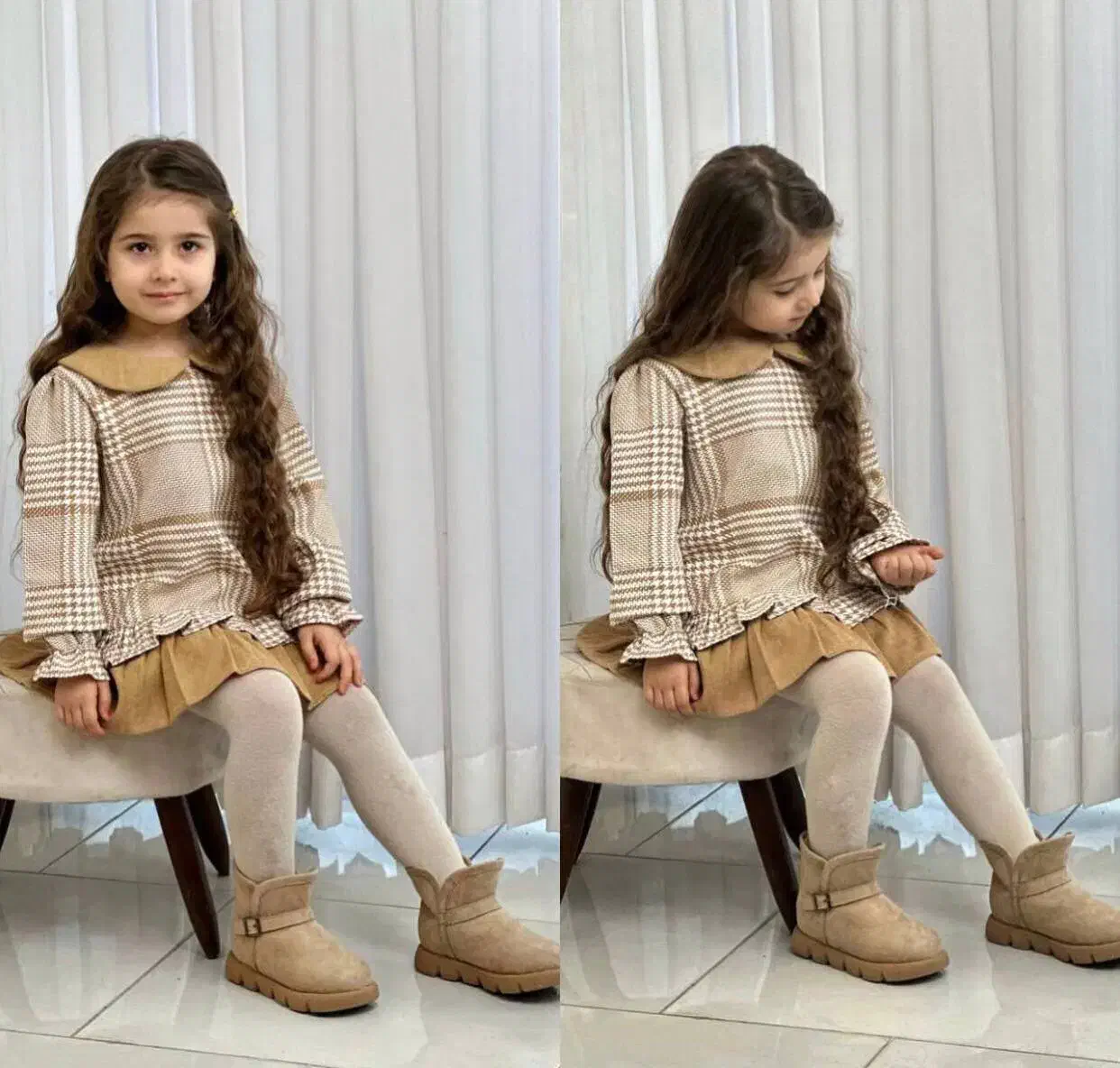 پیرآهن دخترانه|کفش و لباس بچه|مراغه, |دیوار